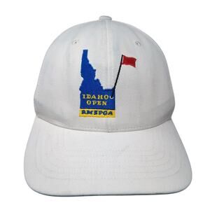Idaho Open RMSPGA Snapback Hat White One Size Adjustable Embroidered PUMA
